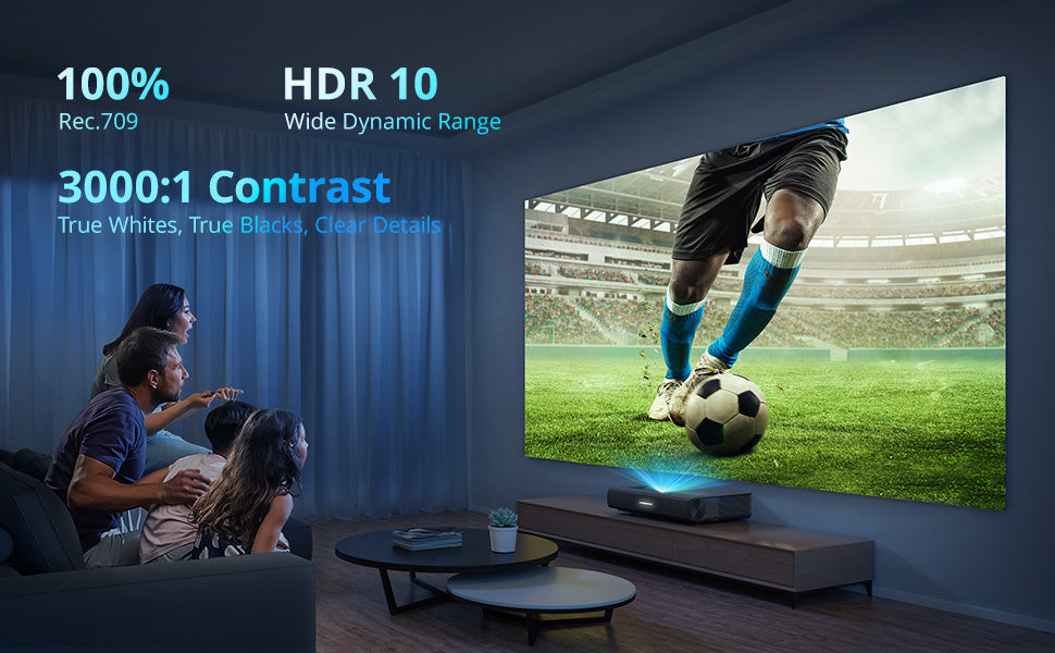 Paris Rhône 4K Ultra Short Throw Laser Projector Review Roundup