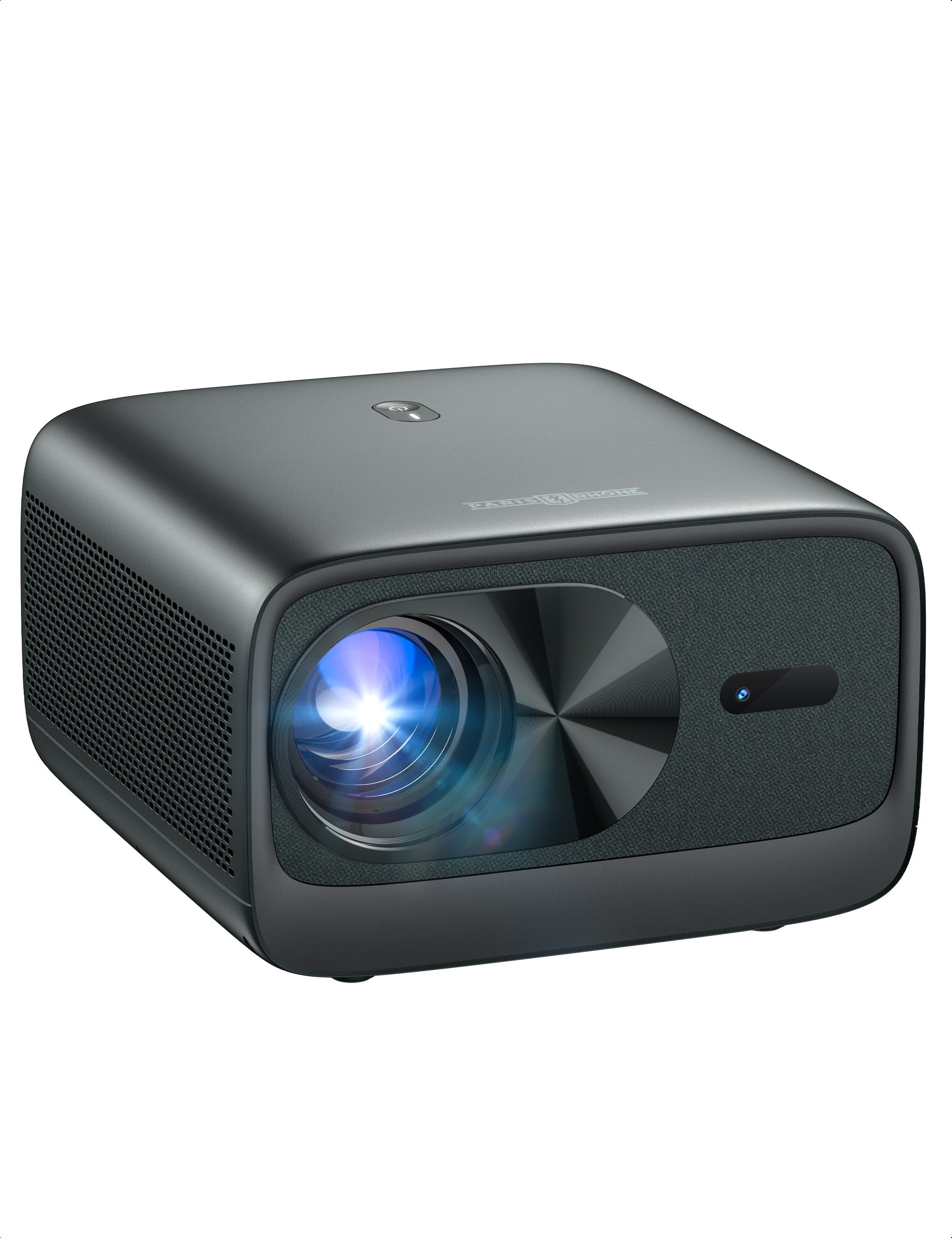 Paris Rhône SP005 True 4K Ultra HD Projector, 600 ANSI Lumens, 12w*2 3D Soundscape, Curtain Bundle