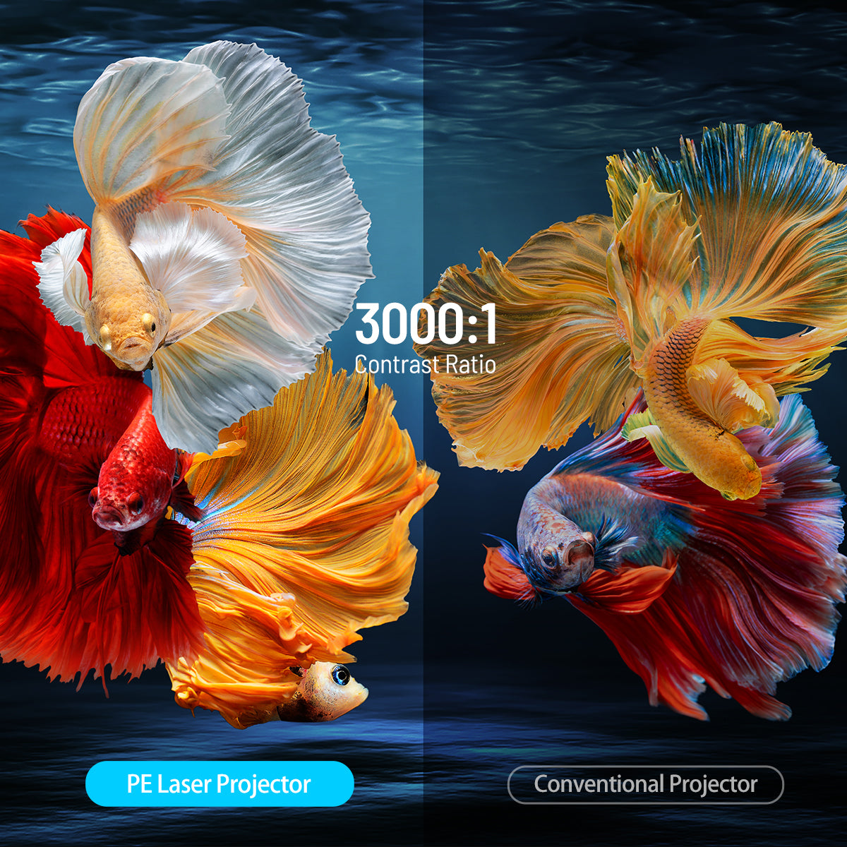 project tv 3000:1 Contrast HDR10