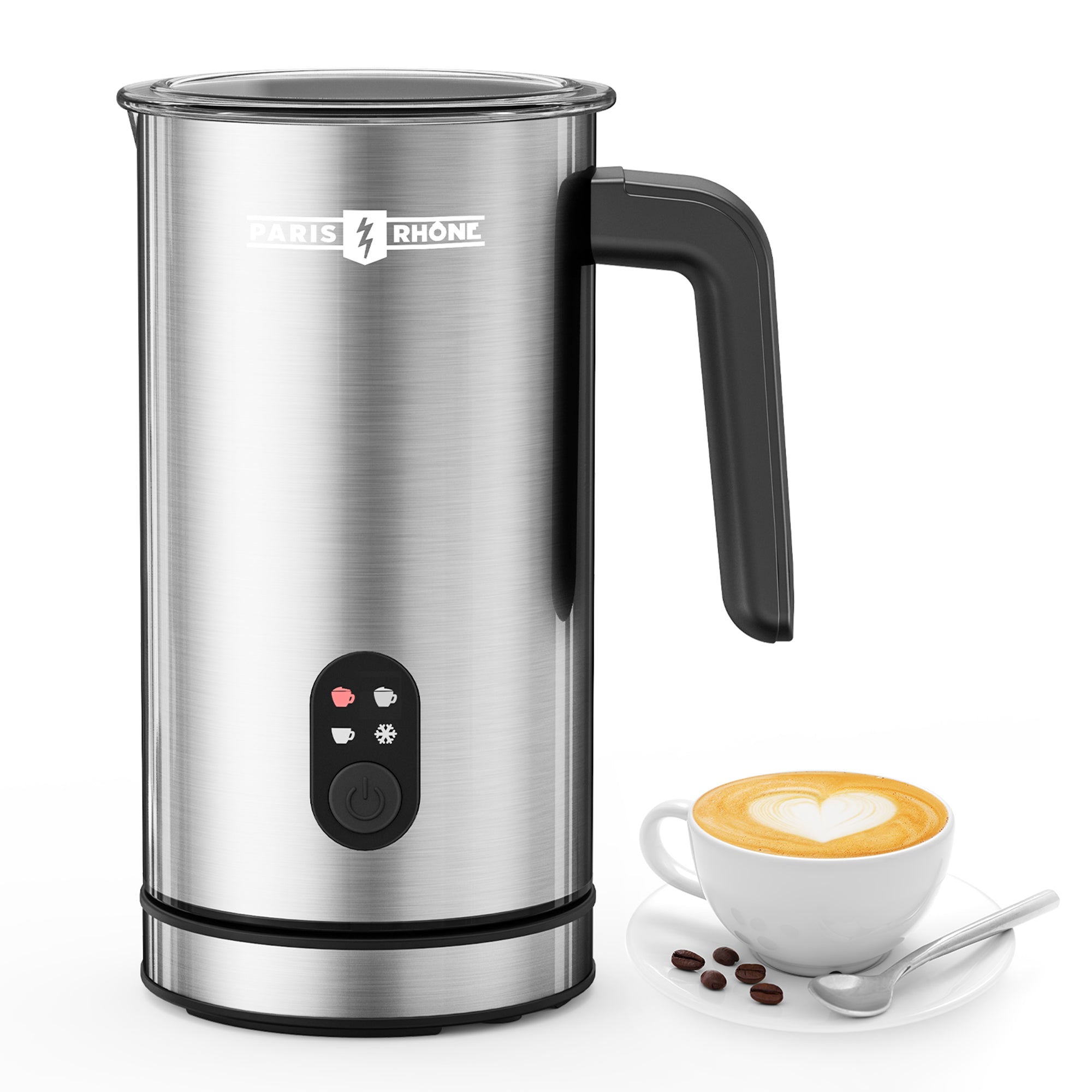 Milk Frother, Paris Rhône Electric Milk Frother and Steamer MF011