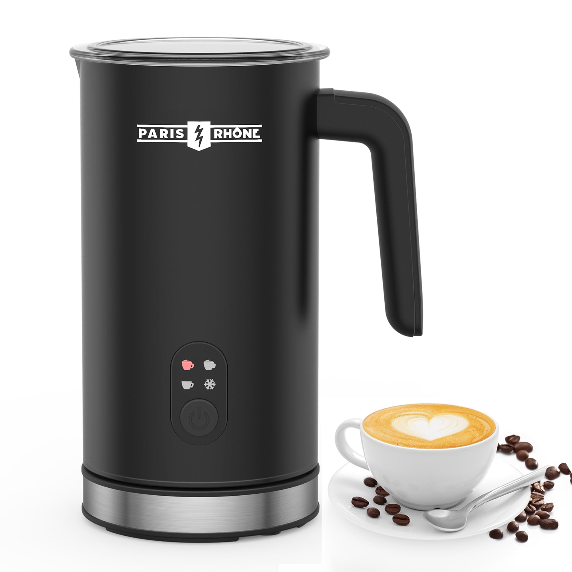Milk Frother, Paris Rhône Electric Milk Frother and Steamer MF011