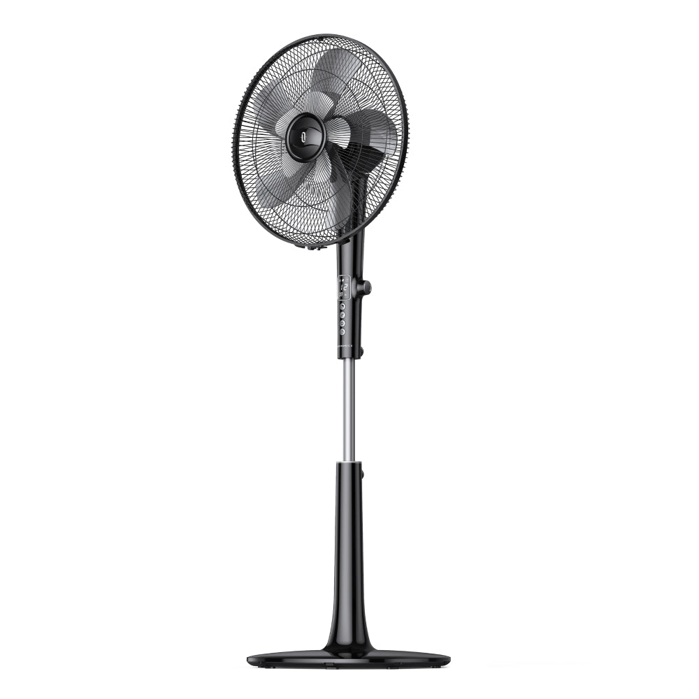 Pedestal Fan 010, with Remote, 3 Wind Modes, 12 Speed Levels WM