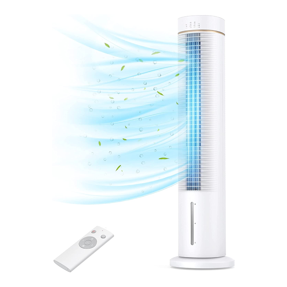 Paris Rhône 45" Air Coolers Fan TF008, 3-in-1 Smooth 80° Oscillation-Coolers-ParisRhone