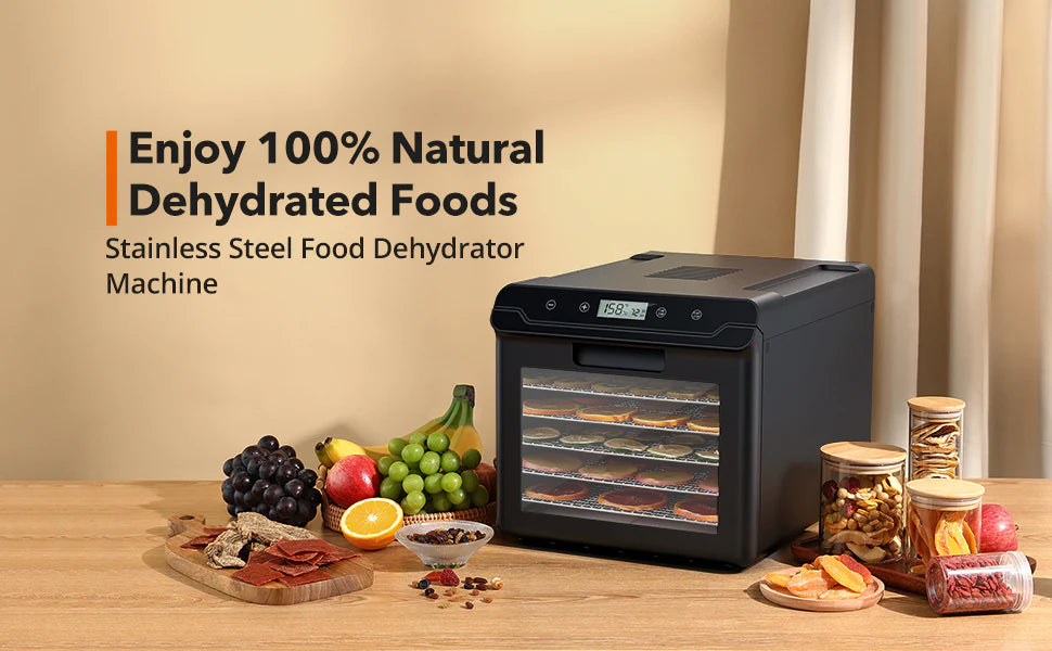 Create Healthy, Natural Snacks At Home With The Best Food Dehydrator!