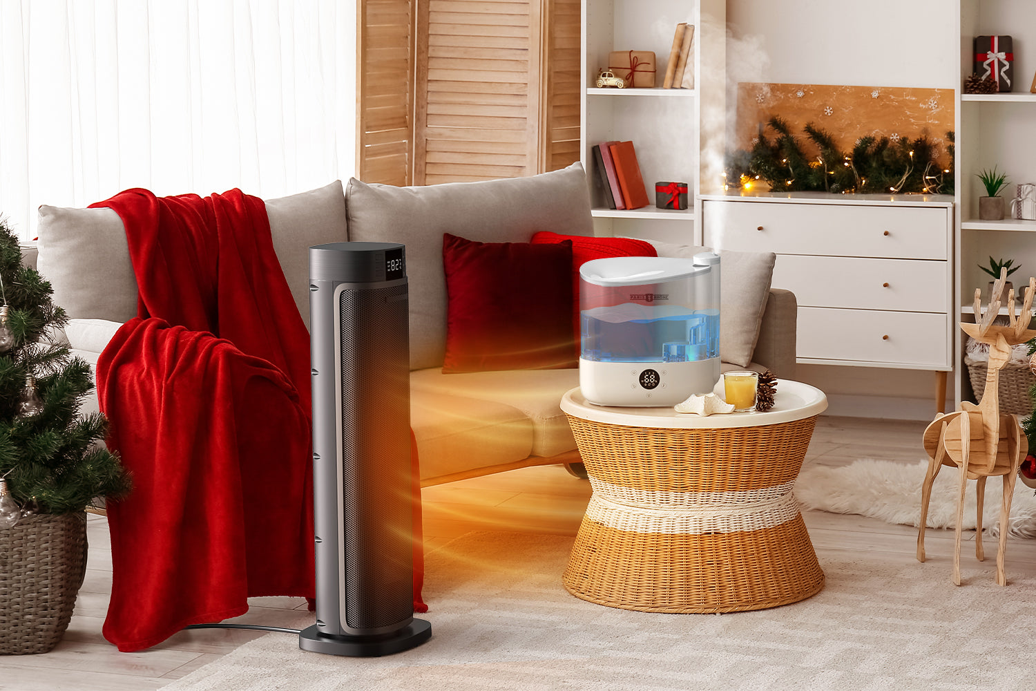 Stay Warm and Cozy: How a Humidifier and Heater Can Improve Winter Comfort