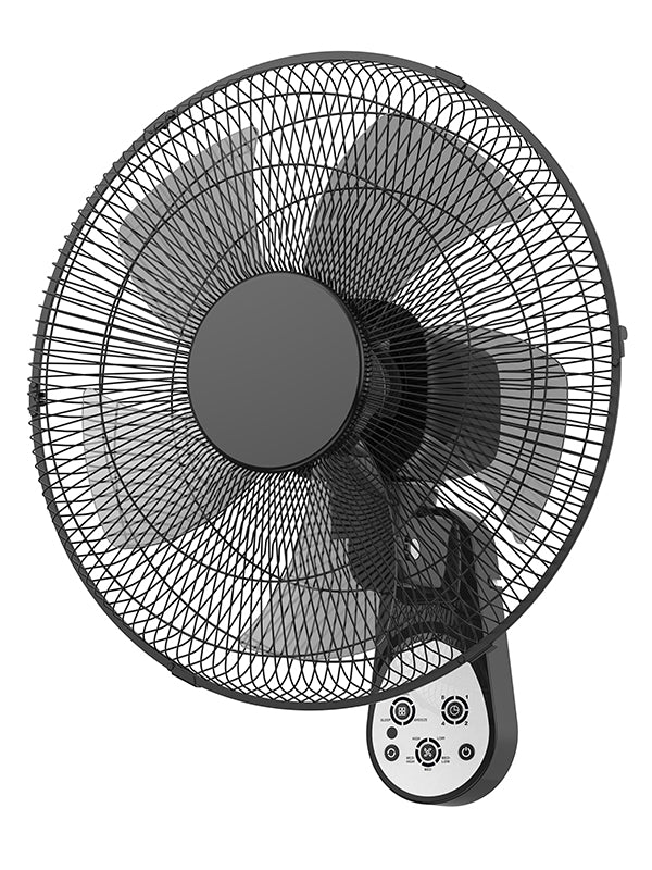 PARIS RHÔNE Wall Mount Fan, 16 inch Wall Fan TF011 with 5-Blades, 5 Speeds