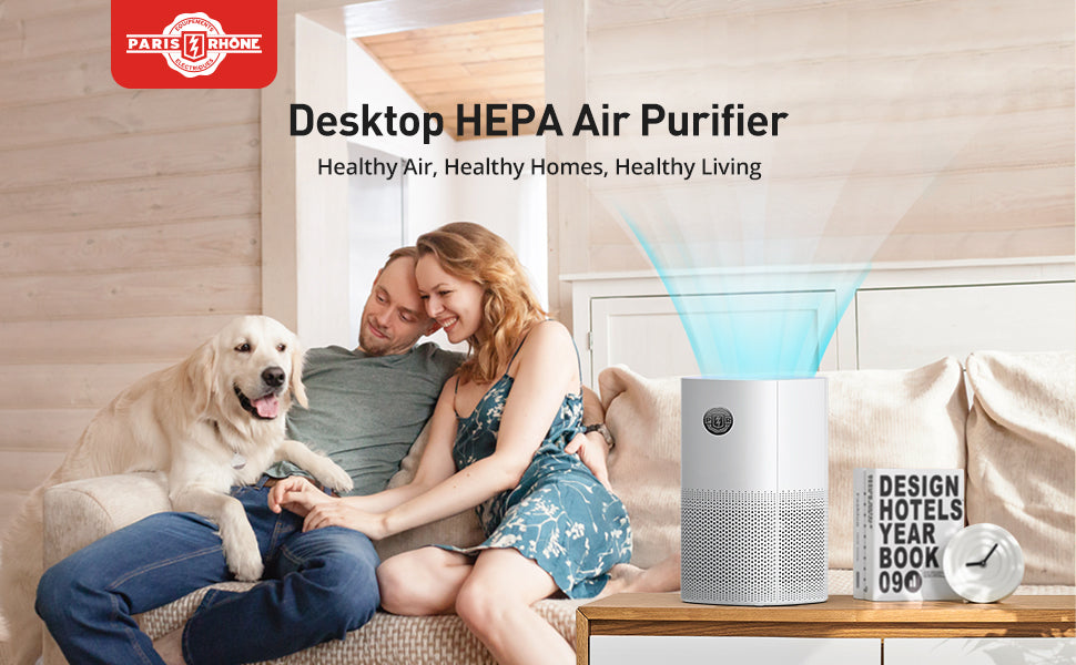 True HEPA H13 Air Purifier Filter Eliminates Dust Allergens Pollen Pet  Dander AP005