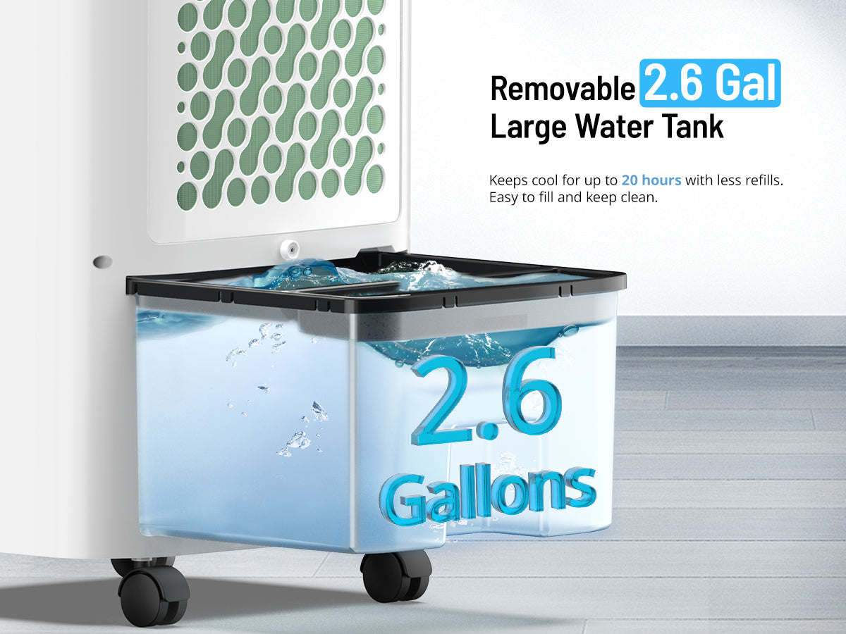 2.6gal Large water tank