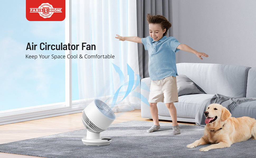 Air circulation fans for children