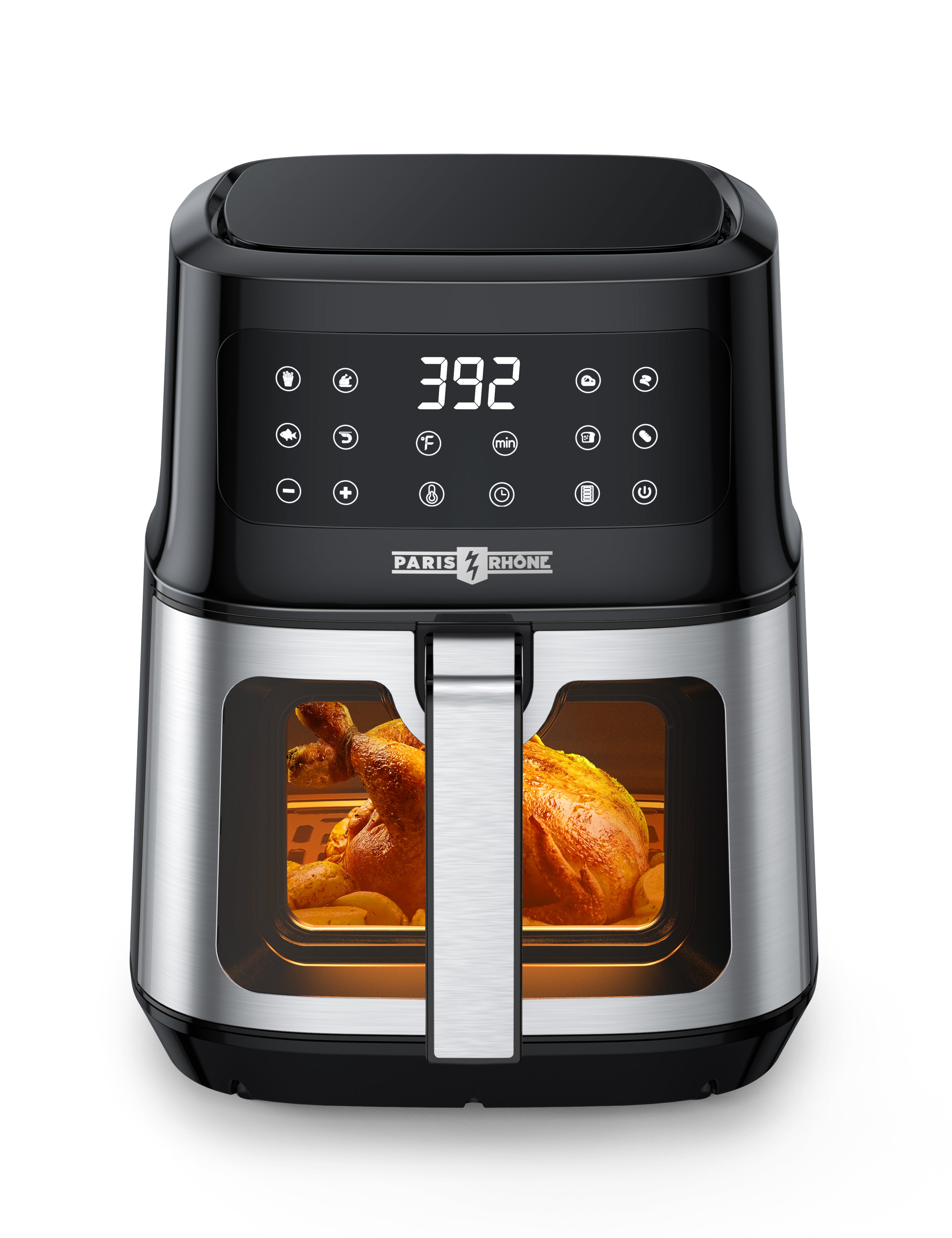 thumbnail image 2 of PARIS RHÔNE Air Fryer, 14.8 Quart Toaster Oven, 5-in-1 Convection Oven 2 of 12