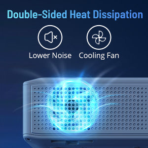 Double-Sided Heat Dissipation projector tv