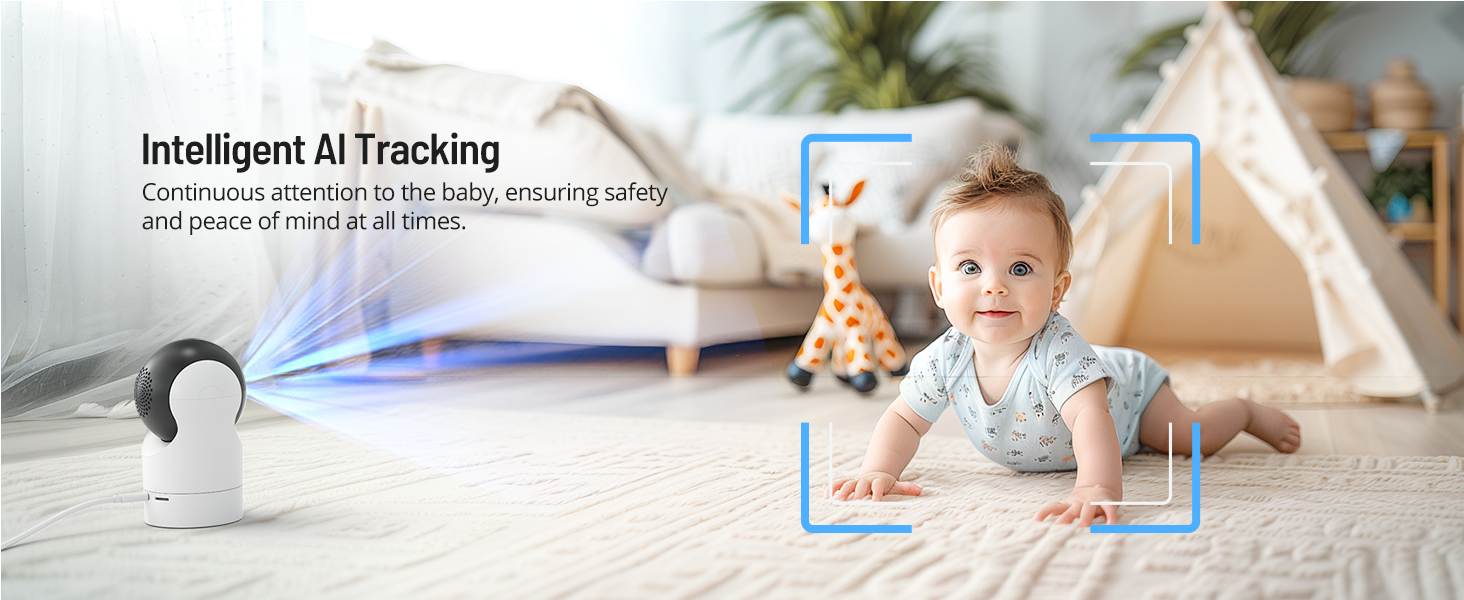 Baby Kick Monitor PARIS RHÔNE 2K Baby Monitor With 5
