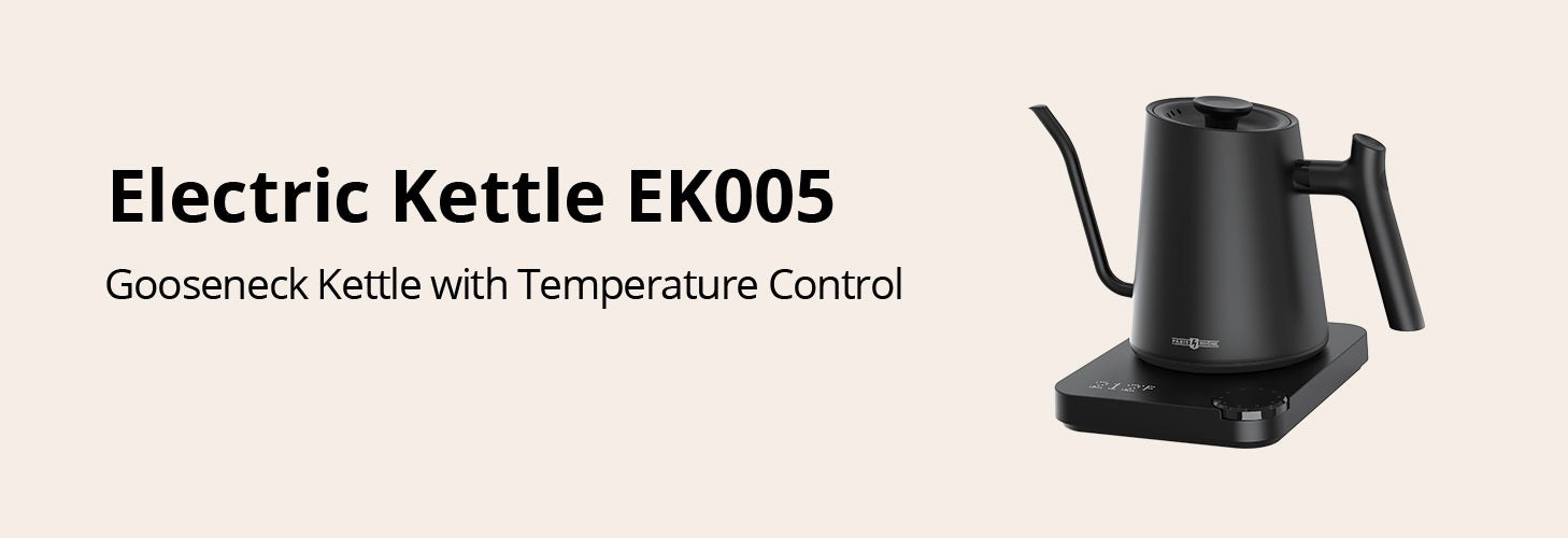 Paris Rhône Electric Gooseneck Kettle EK005, With Temperature Control