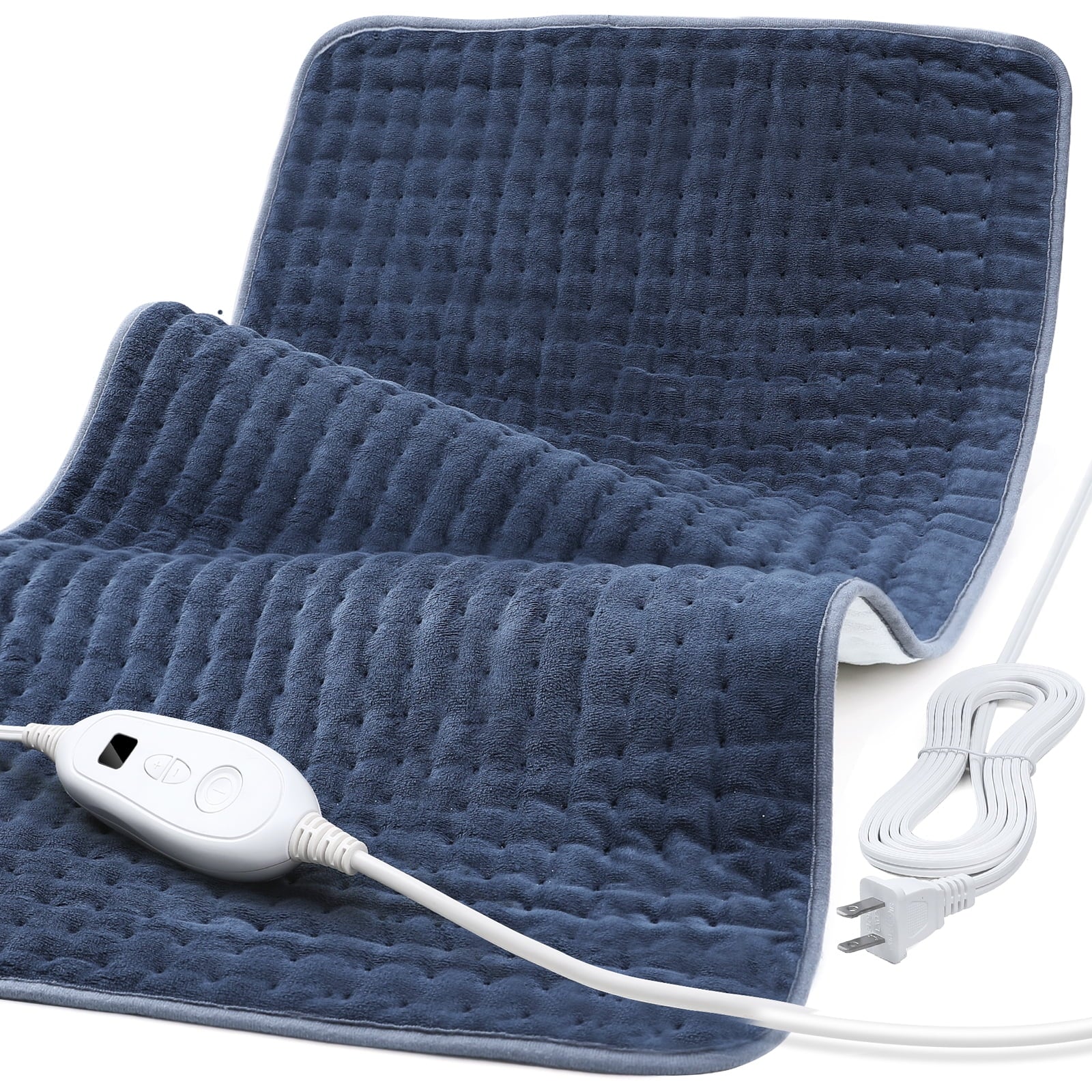 Heating Pad for Back Relief, Sable 24" X 12" XXX-Large Heating Pads for Cramps,Electric Heating Pad Xl with 6 Fast Heating Settings,Moist Dry Heat Options,Auto-Off,Machine Washable