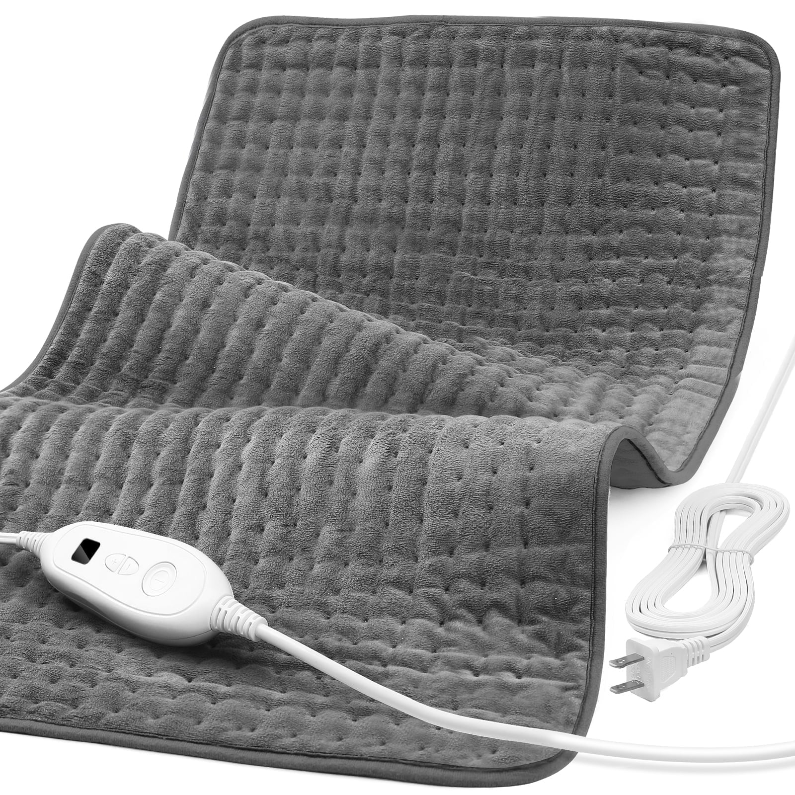 Heating Pad for Back Relief, Sable 24" X 12" XXX-Large Heating Pads for Cramps,Electric Heating Pad Xl with 6 Fast Heating Settings,Moist Dry Heat Options,Auto-Off,Machine Washable