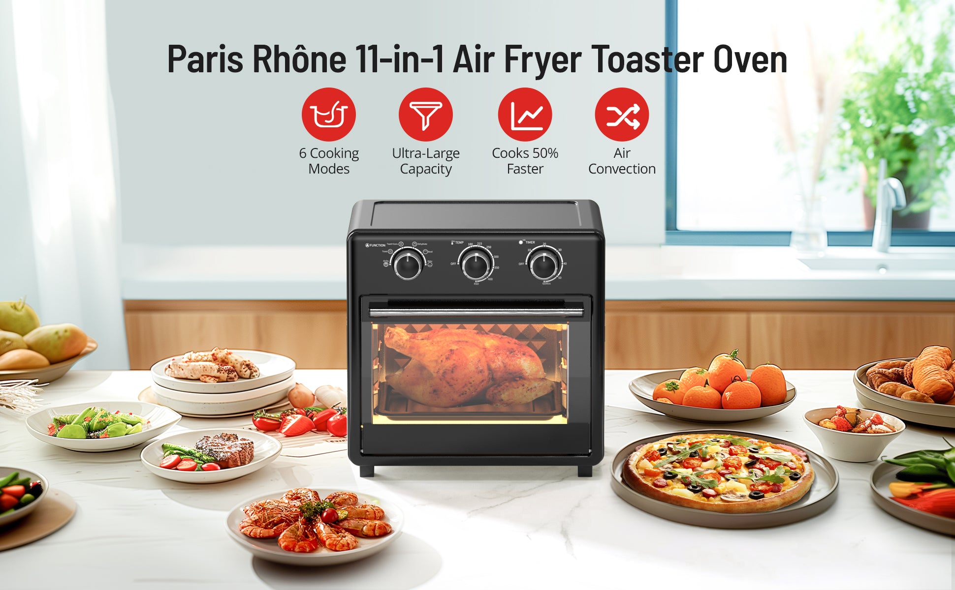 Paris Rhone Air Fryer That Toaster oven