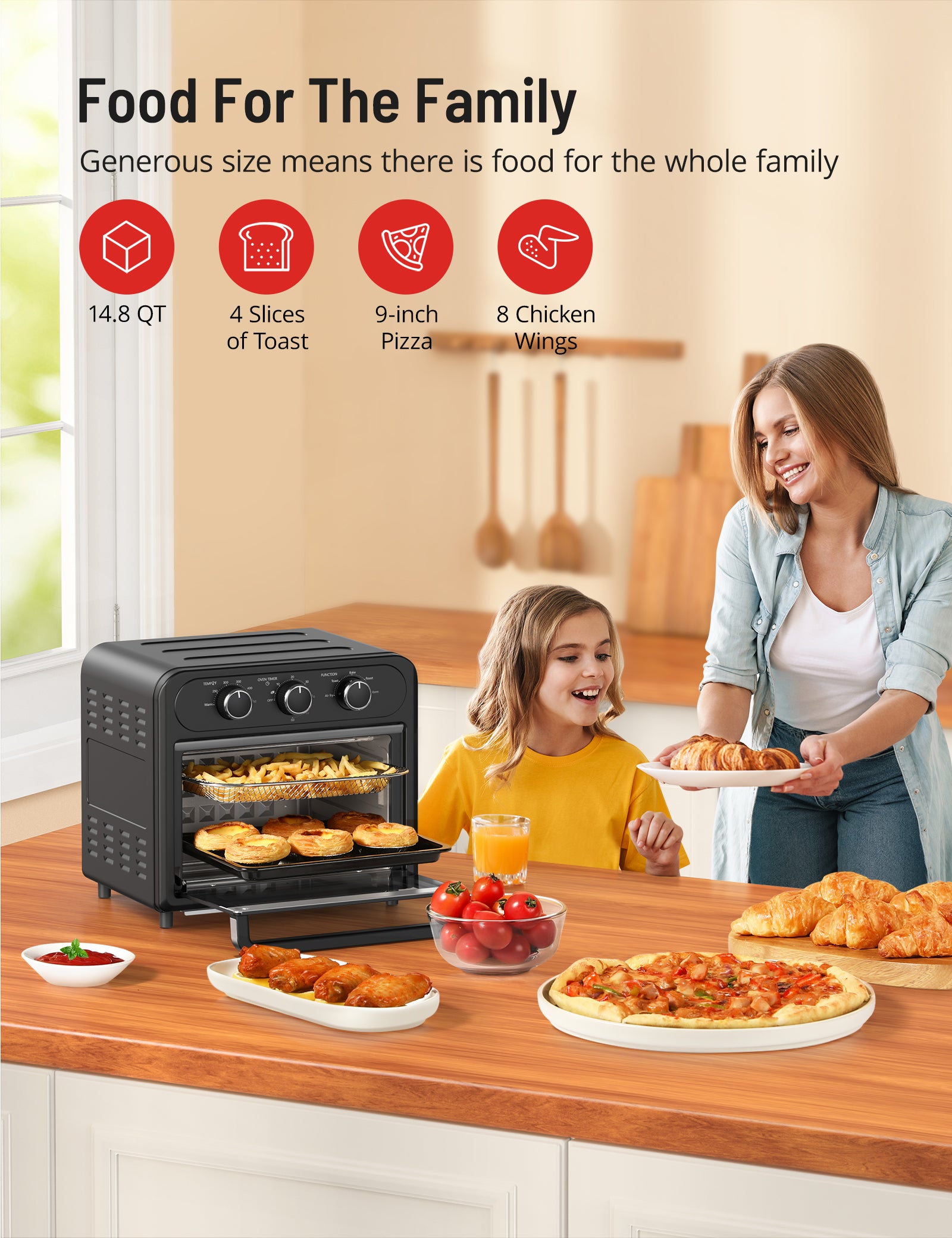 Air Fryer Oven food for family