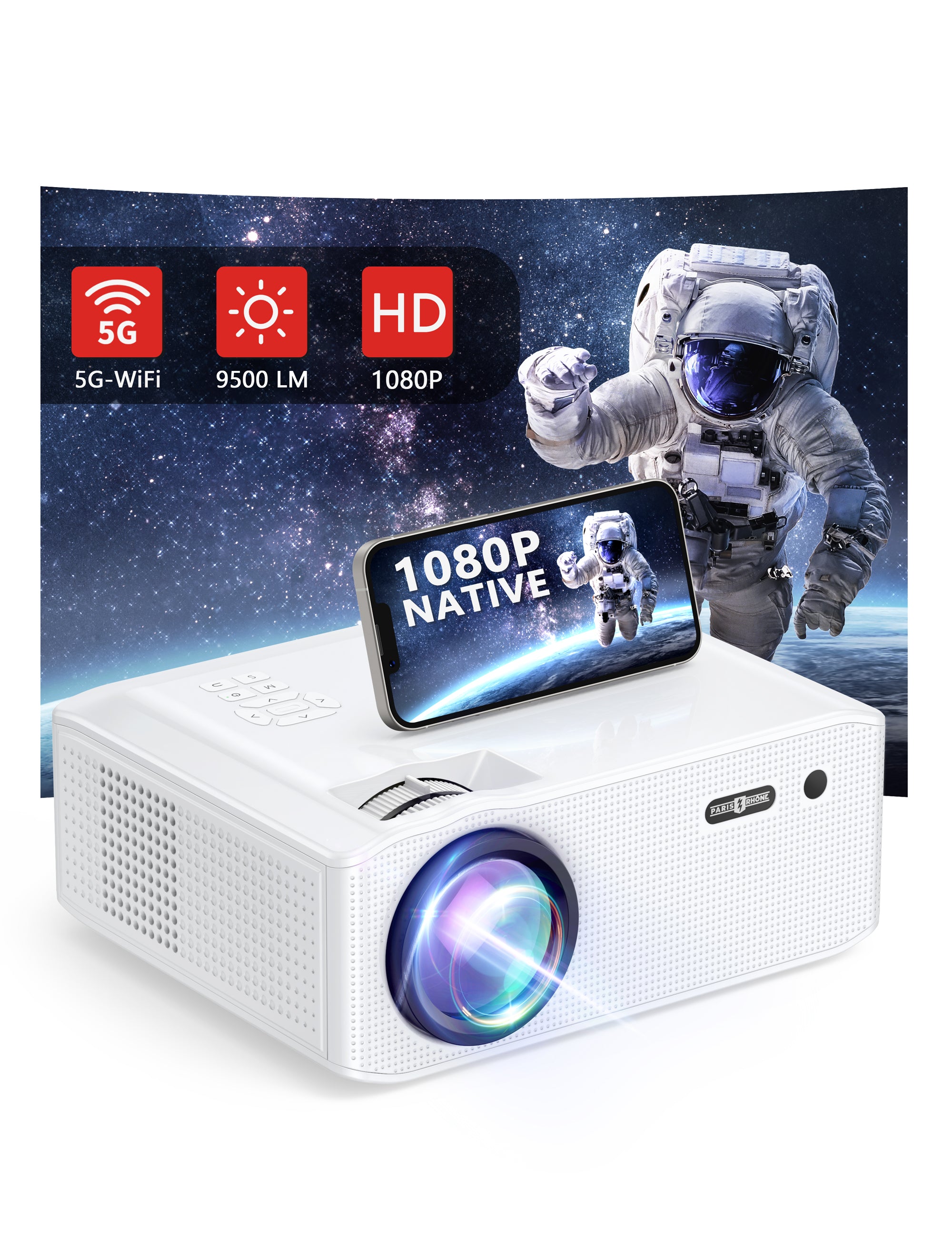 Mini WiFi offers Native 1080P Projector